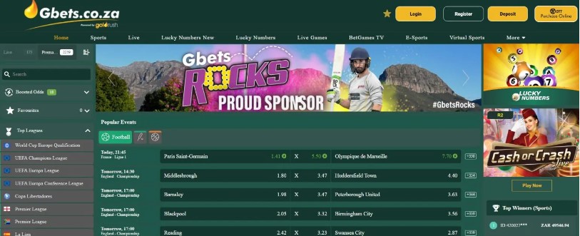 Gbets page