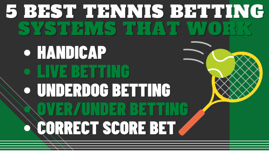 Best Tennis Betting Systems that Work