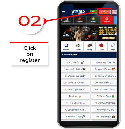 Click on the my wsb mobile login for register
