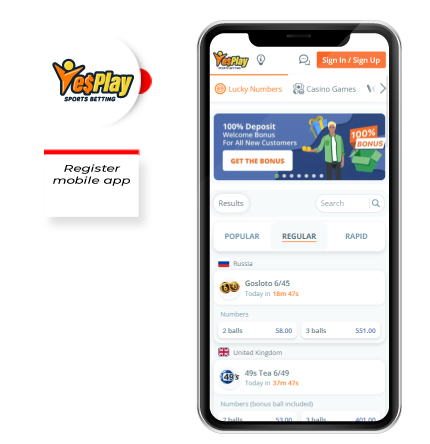 How to register on yesplay app