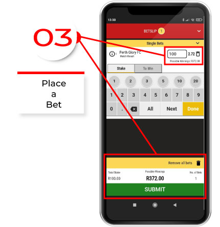 How to make a quickbet in Topbet: just place a bet