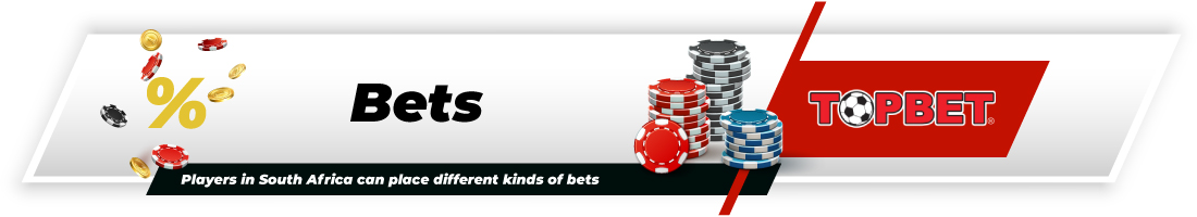 Available Bets after register on Topbet