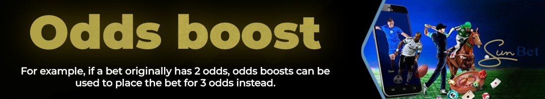 Pass the sunbet sign-up process and will use a Odds boost