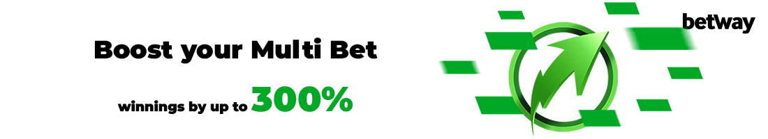 Boost your Multi Bet winnings by up to 300%