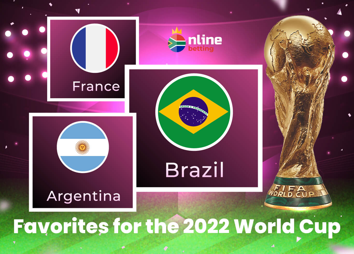Favorites for the 2022 World Cup