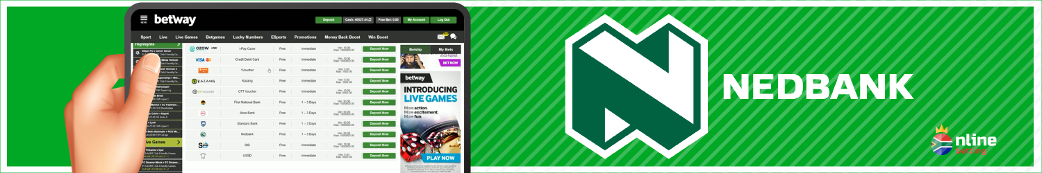 How to buy a Betway voucher by using NedBank
