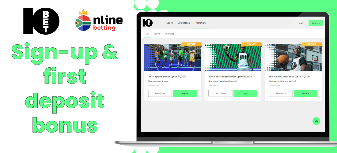 10bet casino welcome bonuses and other promotions
