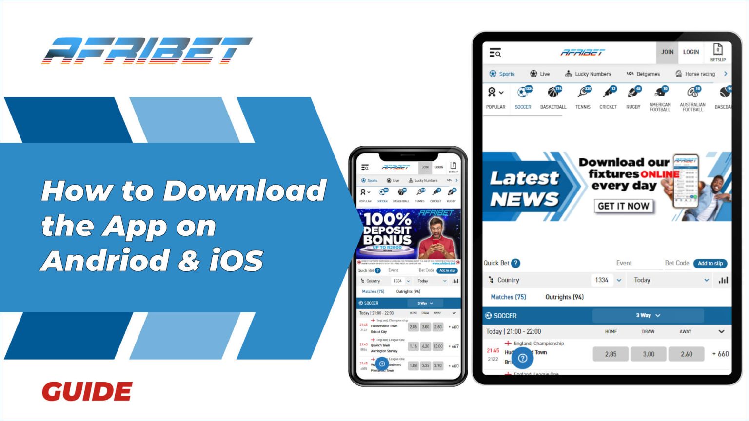 Afribet App Download| Enjoy Sports Betting on Android and iOS