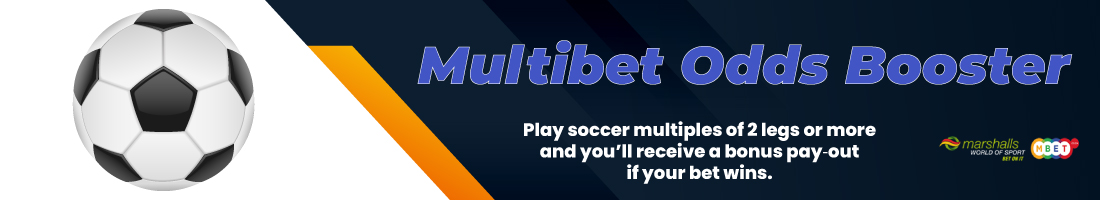 Marshall's promotions: Multibet Odds Booster