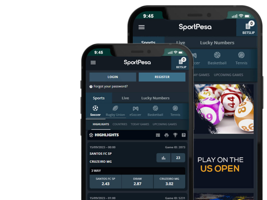 SportPesa App: Great Design and User-Friendly Interface 