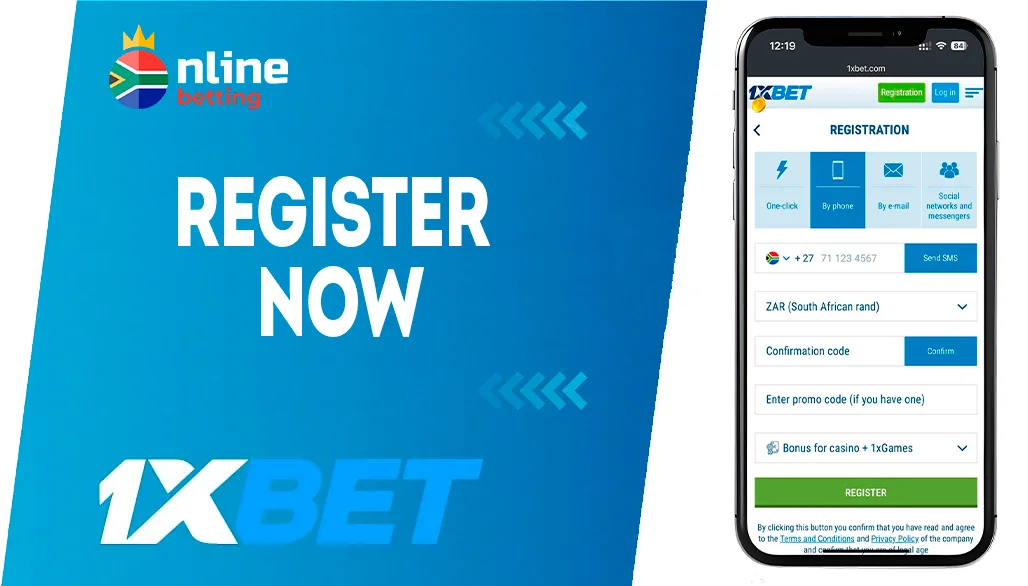 Learn how to register and start playing at 1xBet