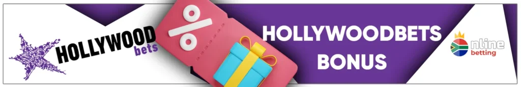 Take advantage of Hollywoodbets bonus options for both new and existing users.
