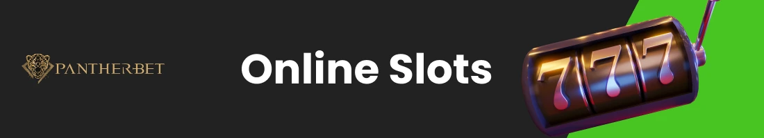 online slots section with games for casino platform users